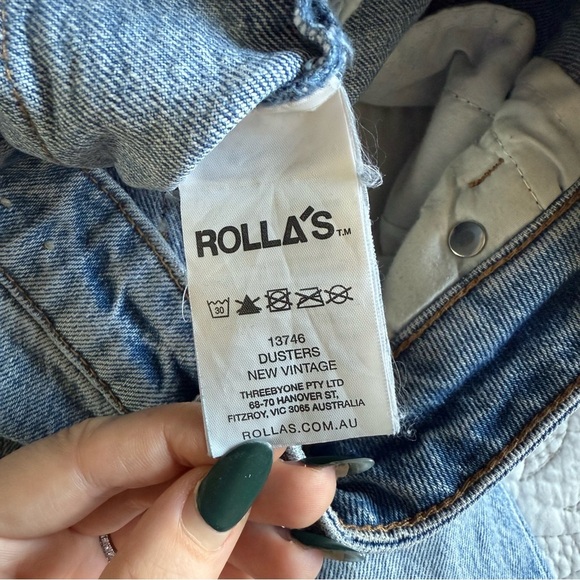 ROLLA'S - Dusters High Rise Straight Jeans - Medium Wash - Picture 9 of 15